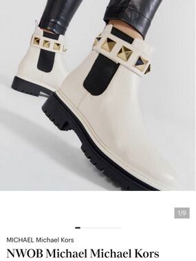 New MICHAEL Michael Kors Women's Stark Ankle Boots